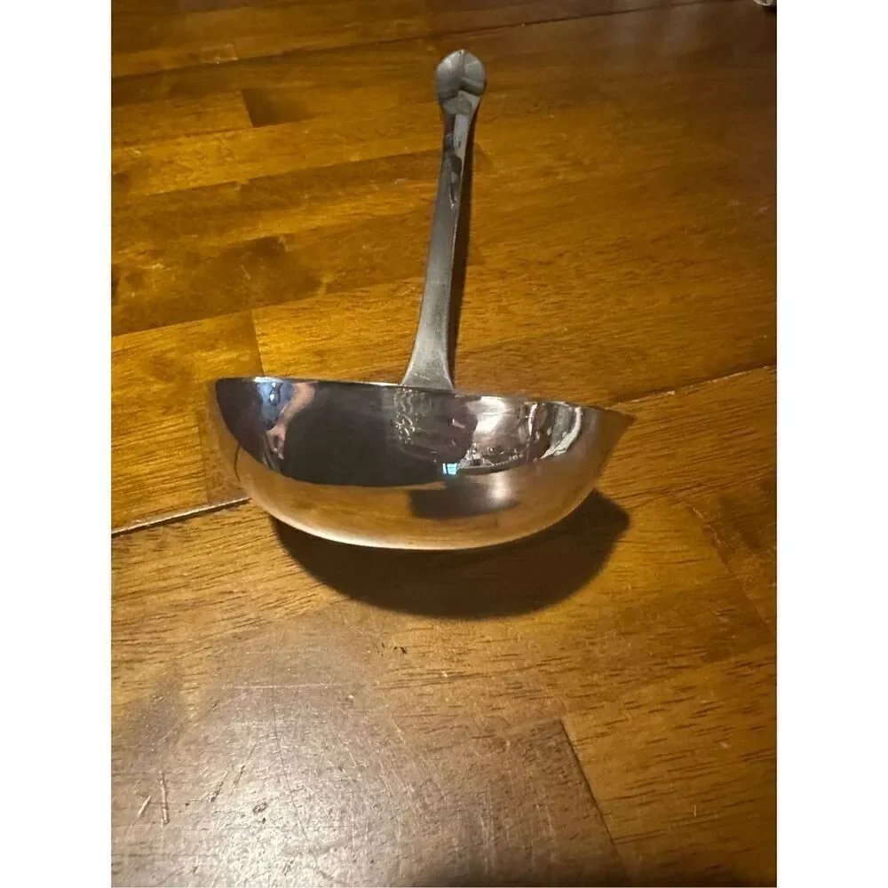Vintage Silver Plated Made in Italy Gravy Soup Server Ladle 12”